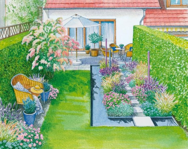 Дачный участок рисунок