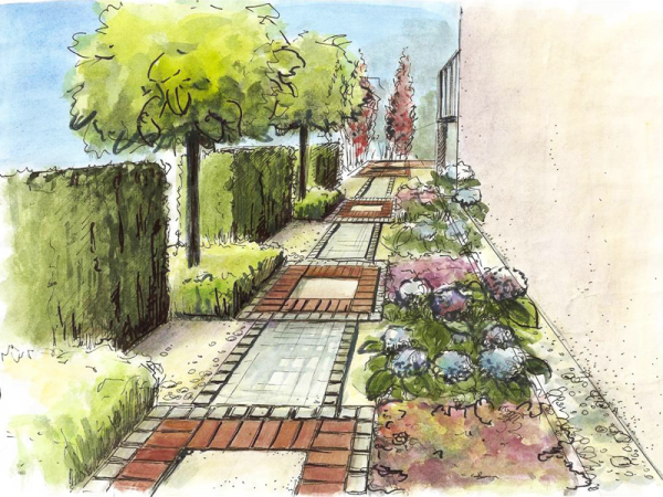 Перспектива в ландшафтном дизайне