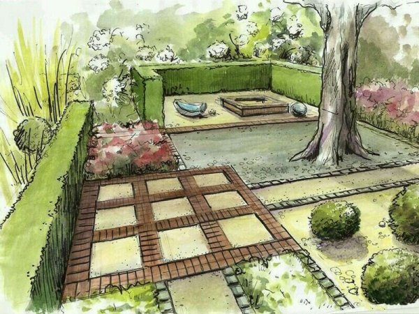 Дизайн и архитектура моего сада