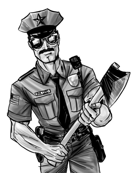 Полицейский арт