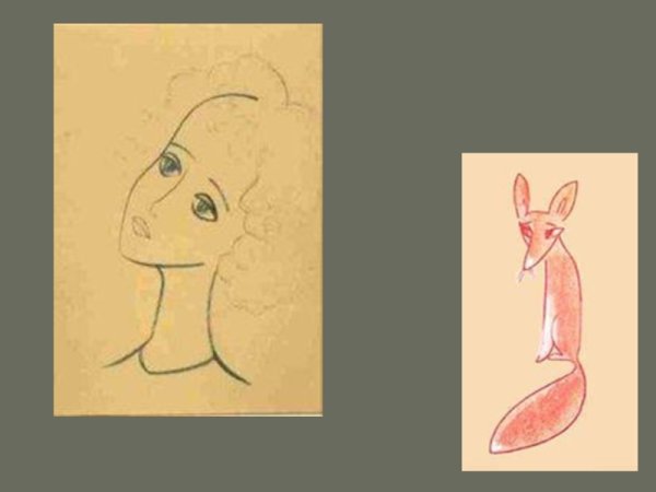 Юная художница Надя Рушева