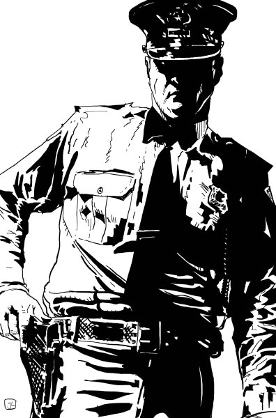 Полицейский арт