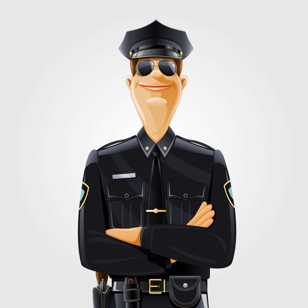 Полицейский растр