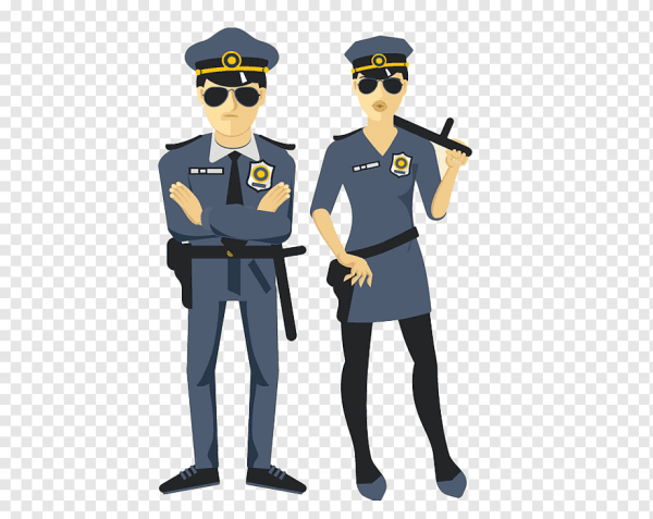 Полицейский рисунок