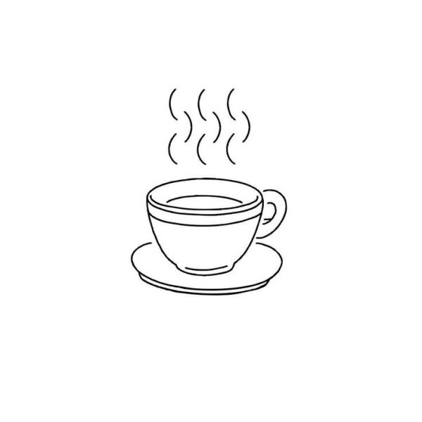 Рисования чая карандашом