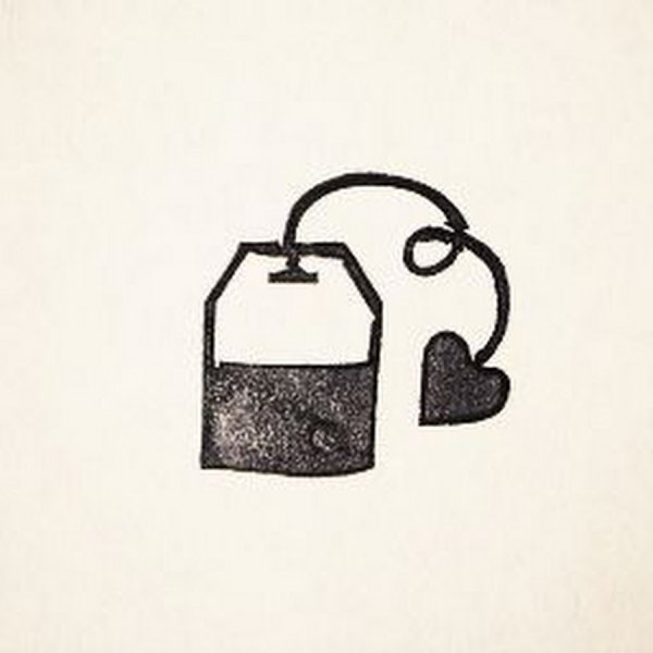 Рисунок кофе для срисовки