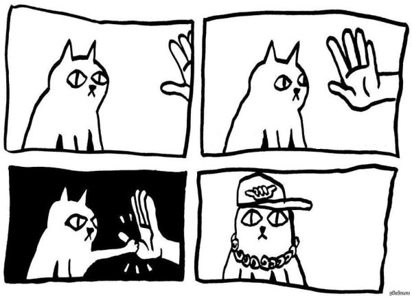 Лёгкий комикс для срисовки