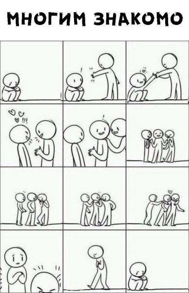 Грустные комиксы