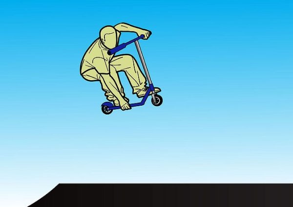 Tailwhip на самокате