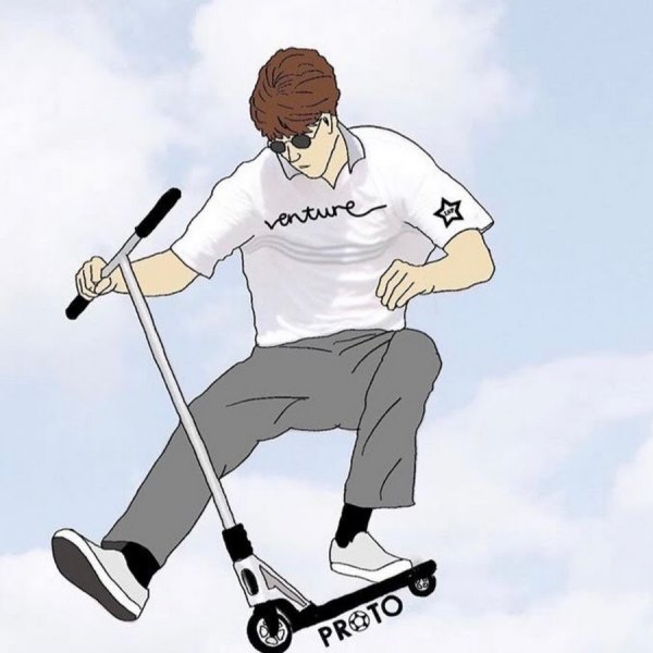 Manual на самокате