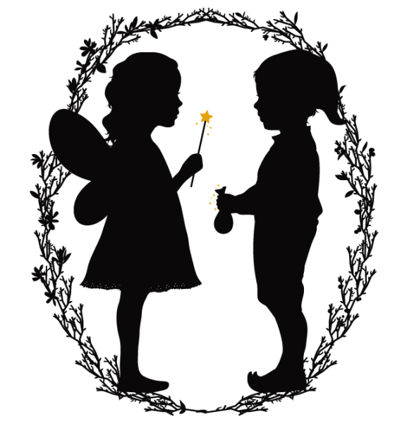 Силуэт маленькой птицы