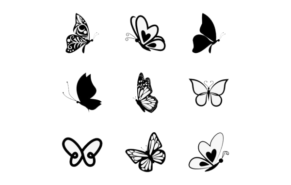 Бабочка вектор