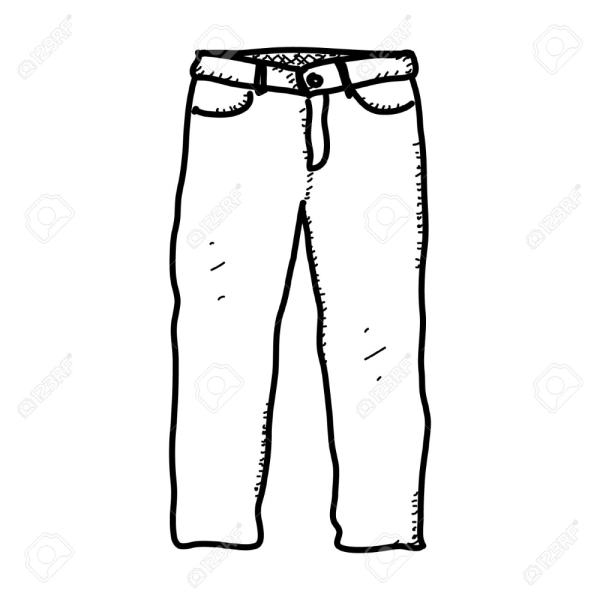 Штаны рисунки очень простые цветные