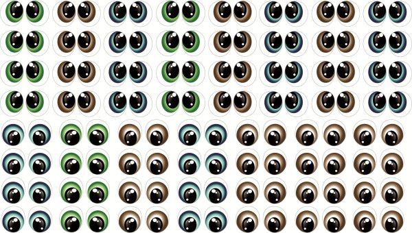 Глазки для поделок