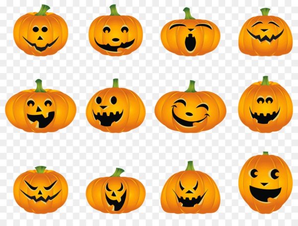 Тыквы мордашки