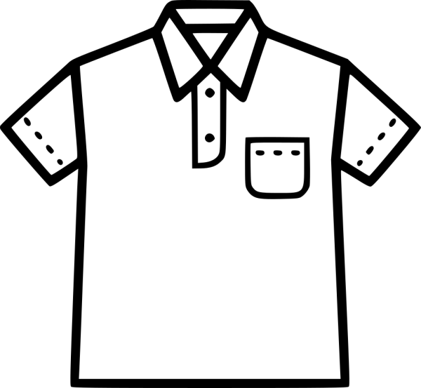 Рубашка раскраска