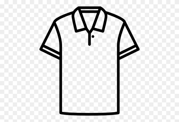 Футболка поло вектор