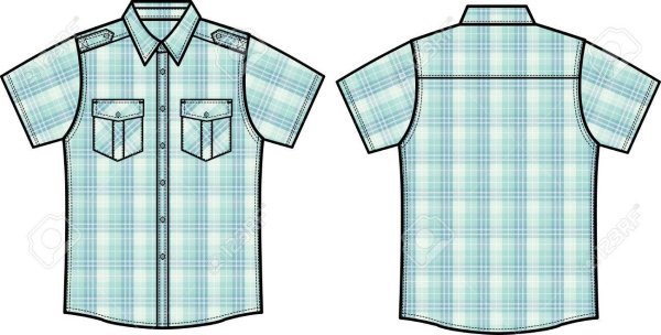 Рубашка раскраска