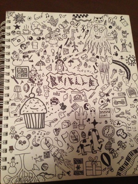 Маленькие рисуночки для скетчбука