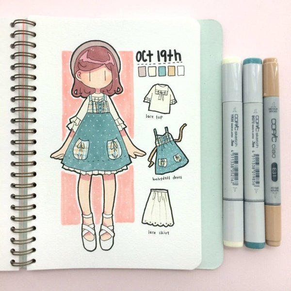 Маленькие рисунки для скетчбука