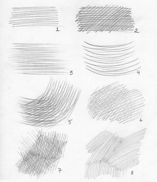 Штриховка Академический рисунок