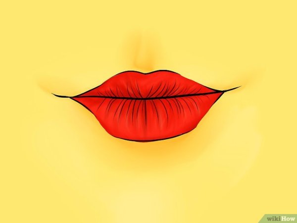 Губы рисунок