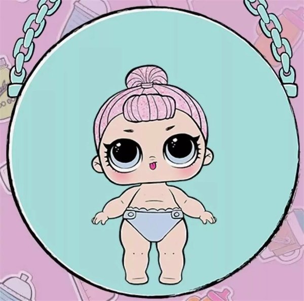 Раскраски маленькие куколки