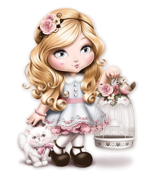 Кукла рисунок карандашом