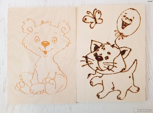 Рисунки для выжигания на фанере легкие