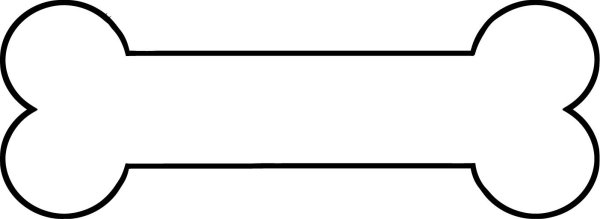 Косточка шаблон