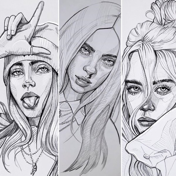 Билли Айлиш маркерами