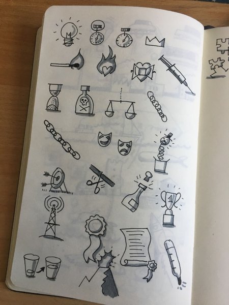 Маленькие рисуночки для конспектов