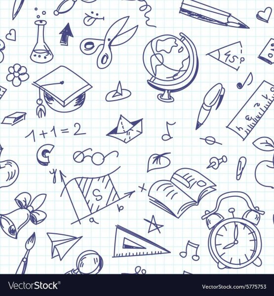 Зарисовки на полях тетради