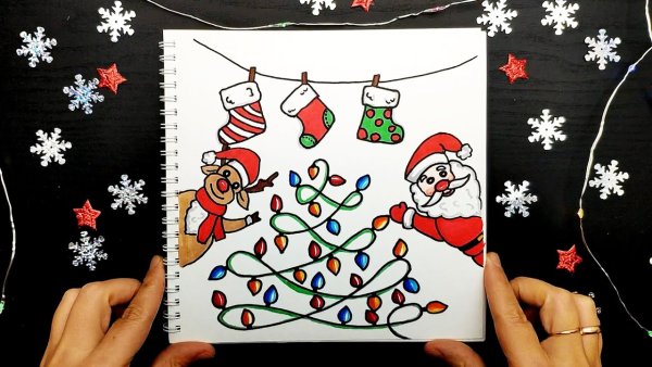 Новогодние идеи для ежедневника