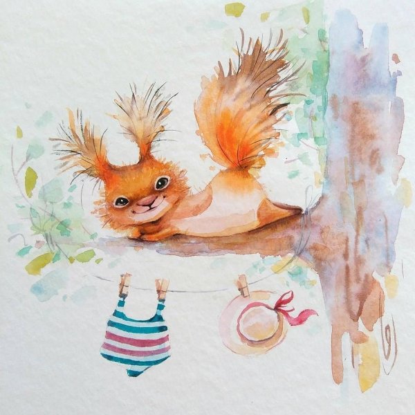 Картина Келейникова белки