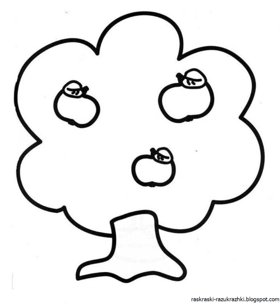 Раскраски для малышей 2-3 года
