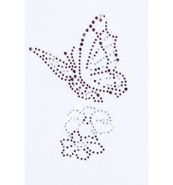 Произвольный узор из страз