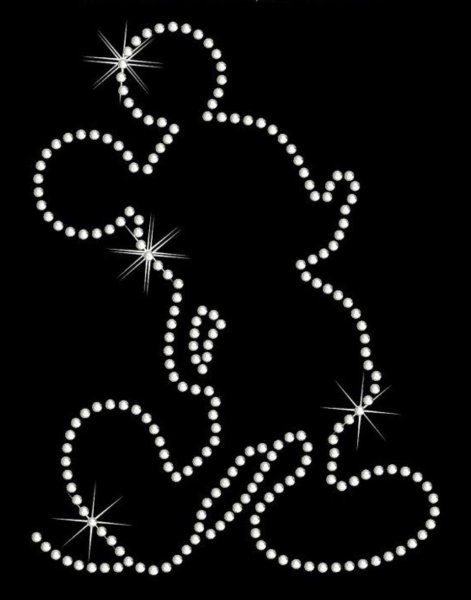 Узоры из страз