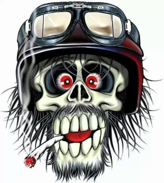 Смешной череп