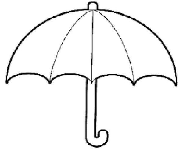 Векторное изображение зонт