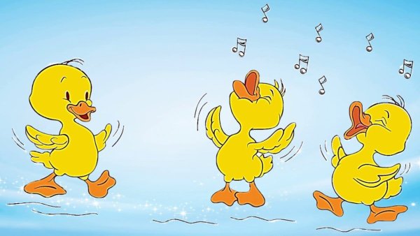 Гусята мультяшные
