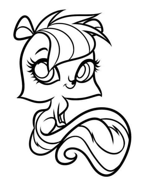 Раскраски маленький зоомагазин Сунил