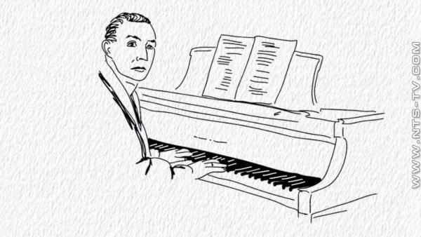 Мужчина рисует