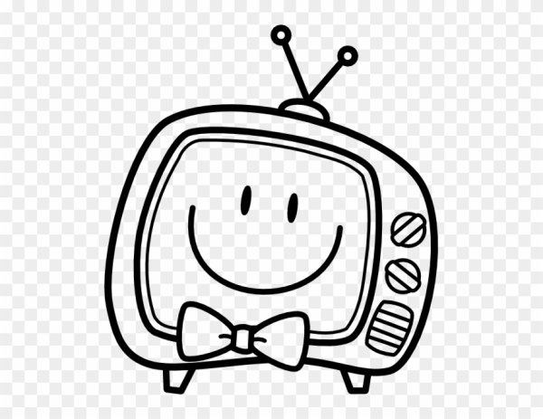 Телевизор рисунок