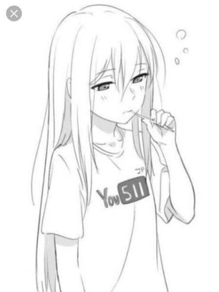 Аниме девочки для срисовки