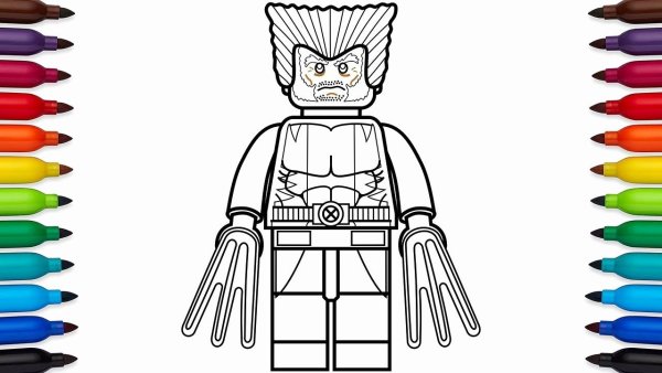 Раскрашенные лего