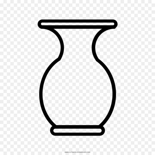 Трафарет вазы