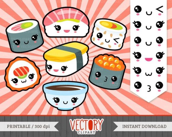 Кавайные суши