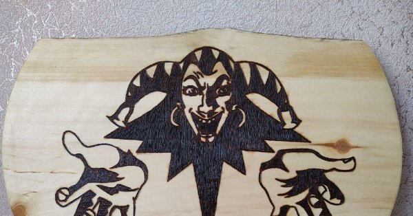 Лазерная гравировка по дереву