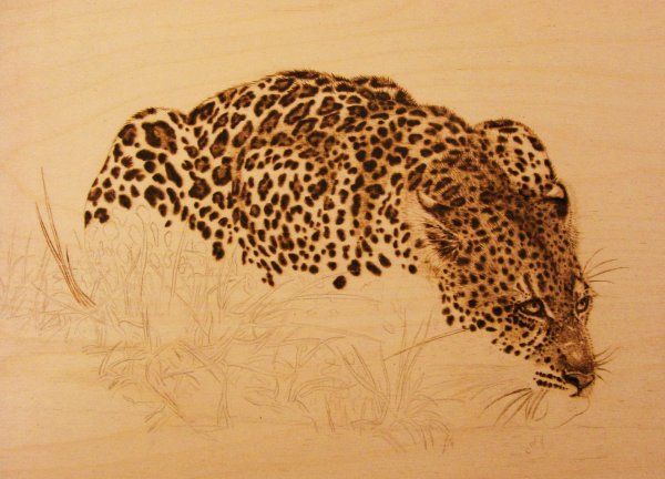 Сложное Выжигание по дереву